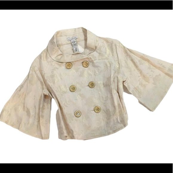 Vintage 1990’s Steve Madden Double Breasted Top Jacket S/M - Picture 1 of 4